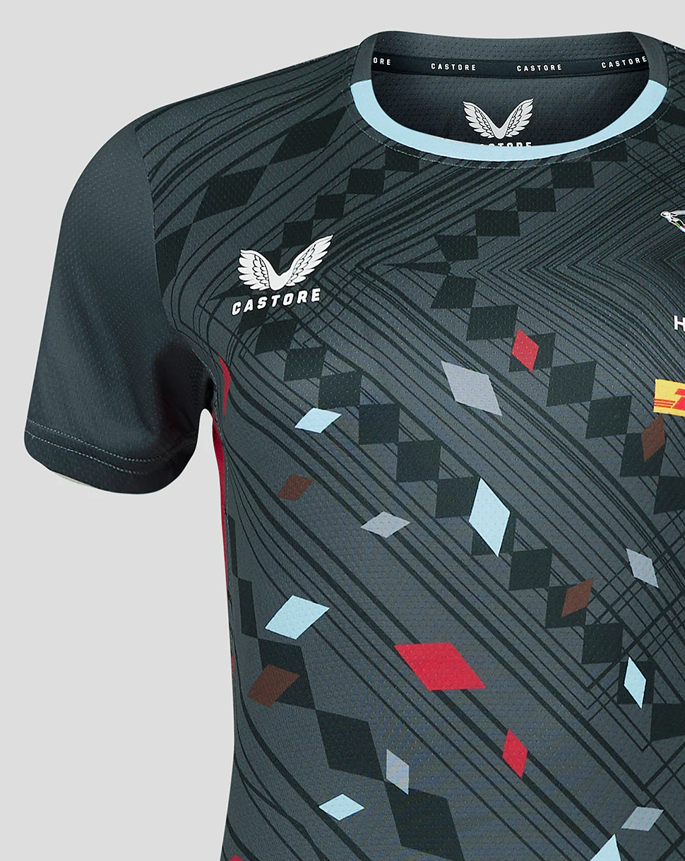 Women's 23/24 Short Sleeve Training Top - Grey - Image 3