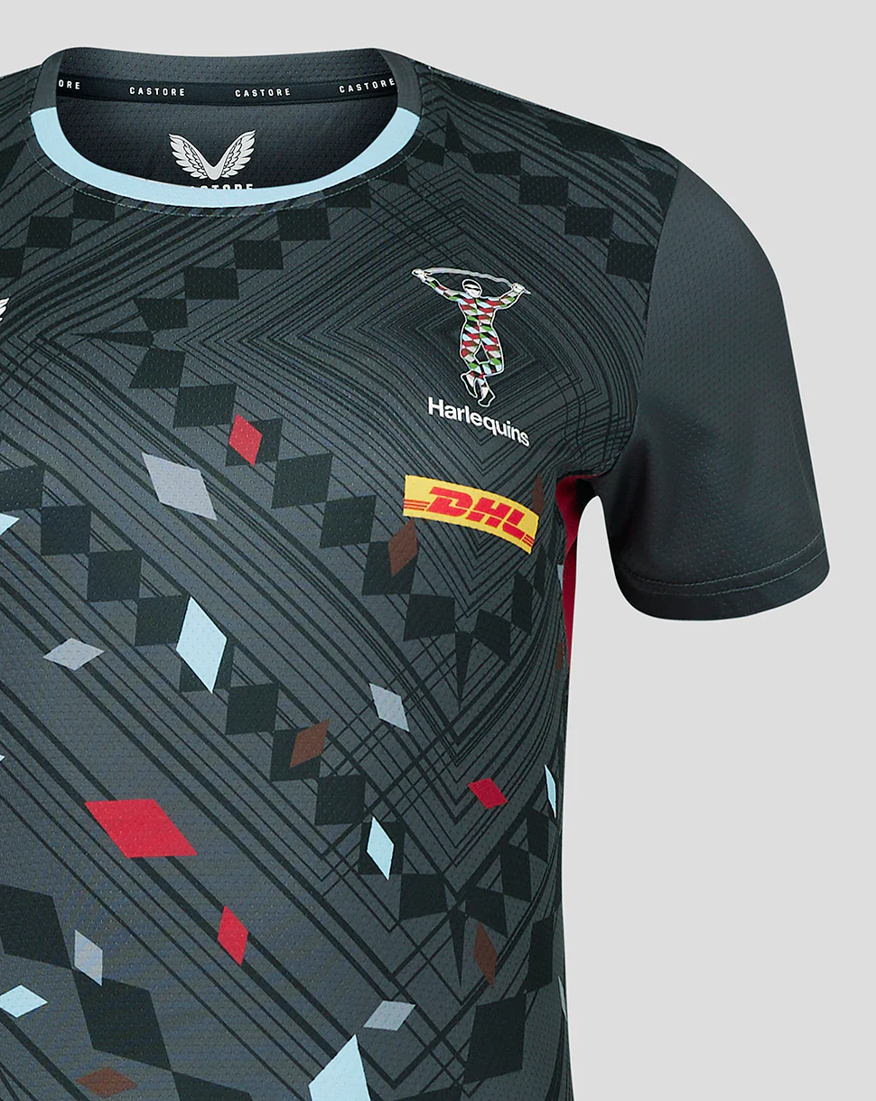 Women's 23/24 Short Sleeve Training Top - Grey - Image 4