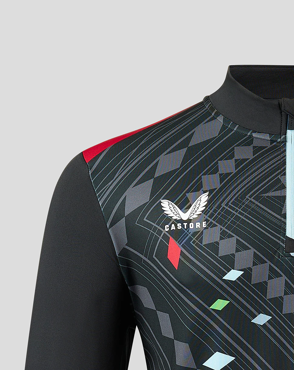 Men's 23/24 Training 1/4 Zip - Black - Image 3