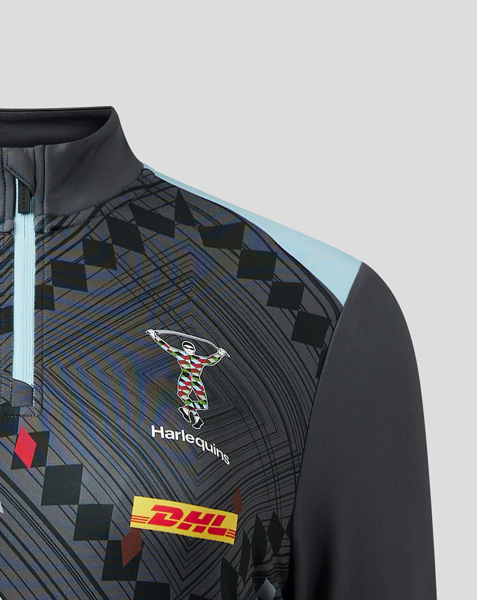 Women's 23/24 Training 1/4 Zip - Grey - Image 3