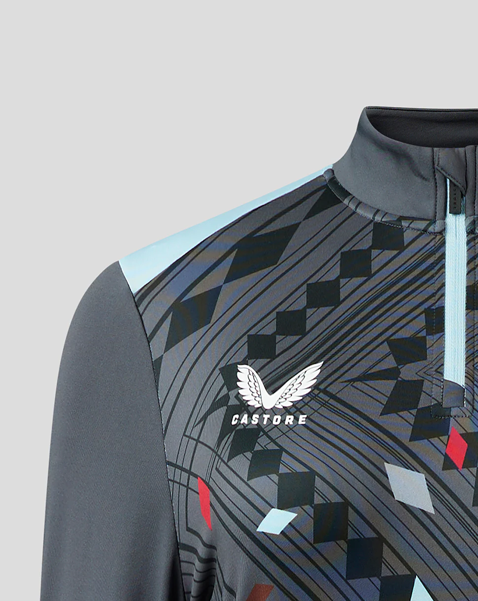 Women's 23/24 Training 1/4 Zip - Grey - Image 5