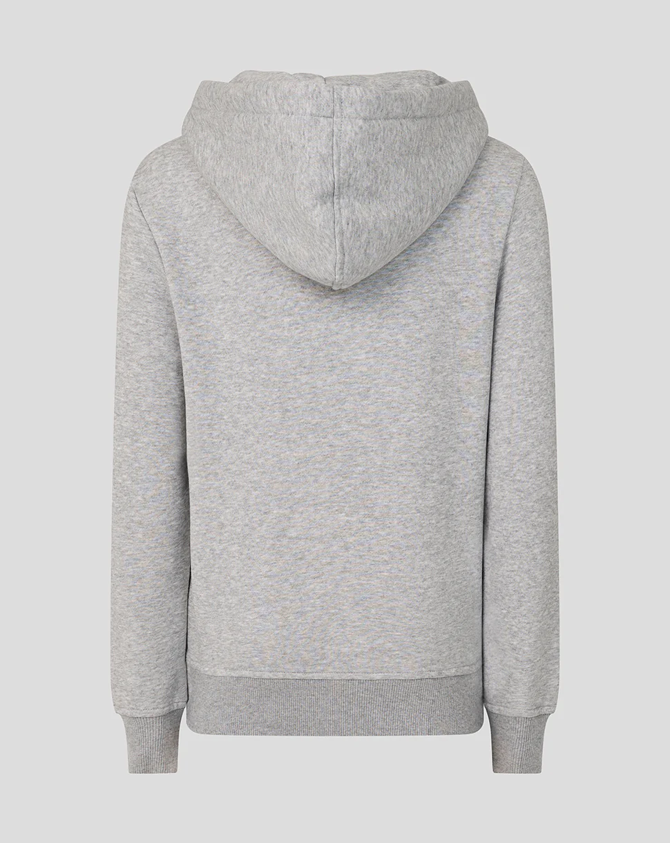 JUNIOR VARSITY HOODIE - GREY/PINK - Image 4