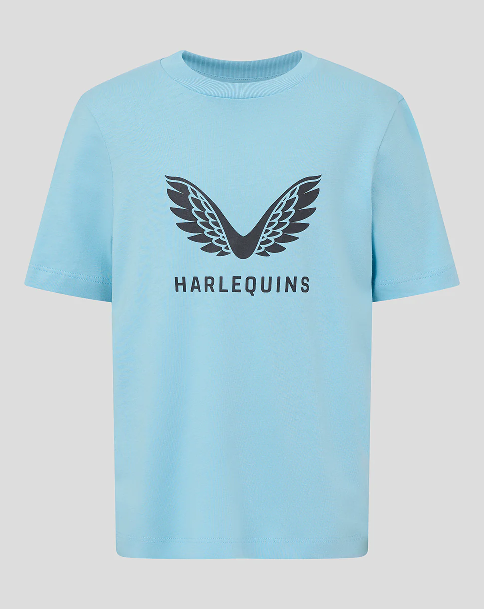 JUNIORS 25/26 PRESENTATION LOGO TEE - SKY BLUE