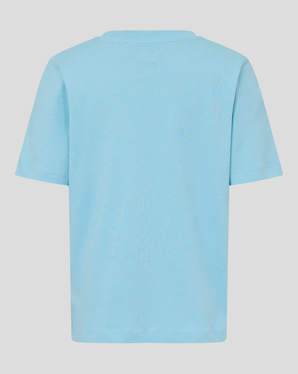 JUNIORS 25/26 PRESENTATION LOGO TEE - SKY BLUE - Image 4