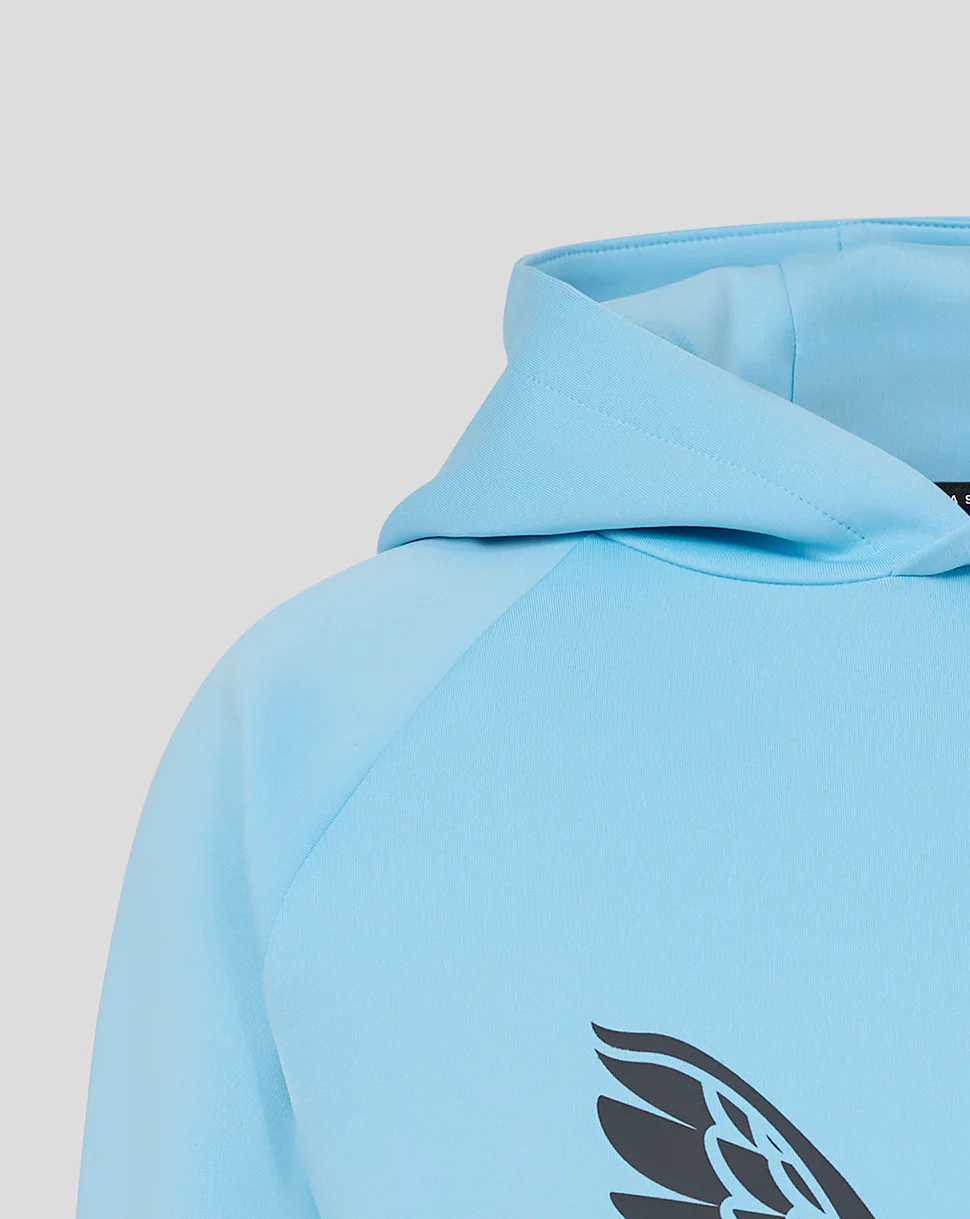 JUNIORS 25/26 PRESENTATION SCUBA LOGO HOODIE - SKY BLUE - Image 2