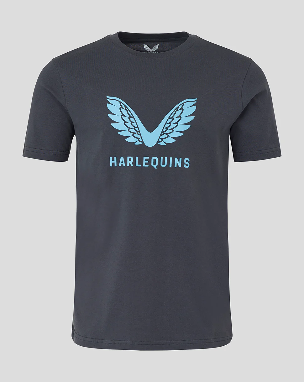 MENS 25/26  PRESENTATION LOGO TEE - EBONY
