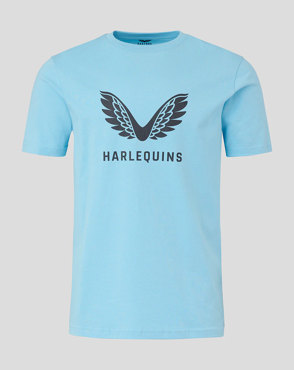 MENS 25/26  PRESENTATION LOGO TEE - SKY BLUE