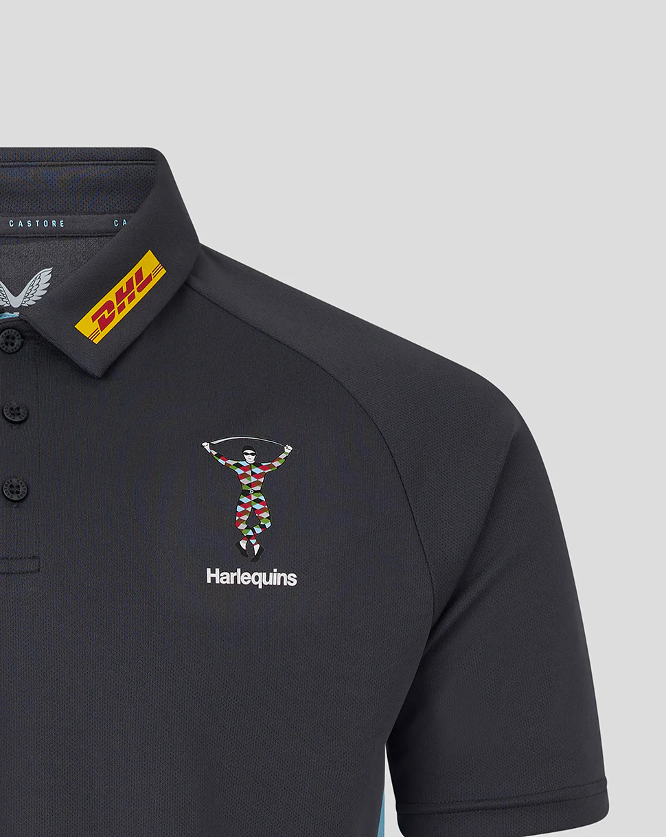 MENS 25/26  PRESENTATION POLY POLO - EBONY - Image 3