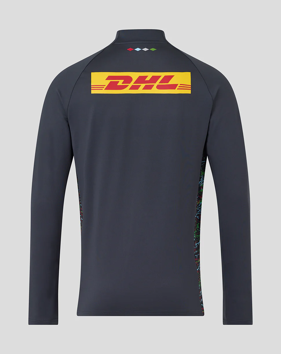 MEN'S 25/26 TRAINING QUARTER ZIP - EBONY - Image 5