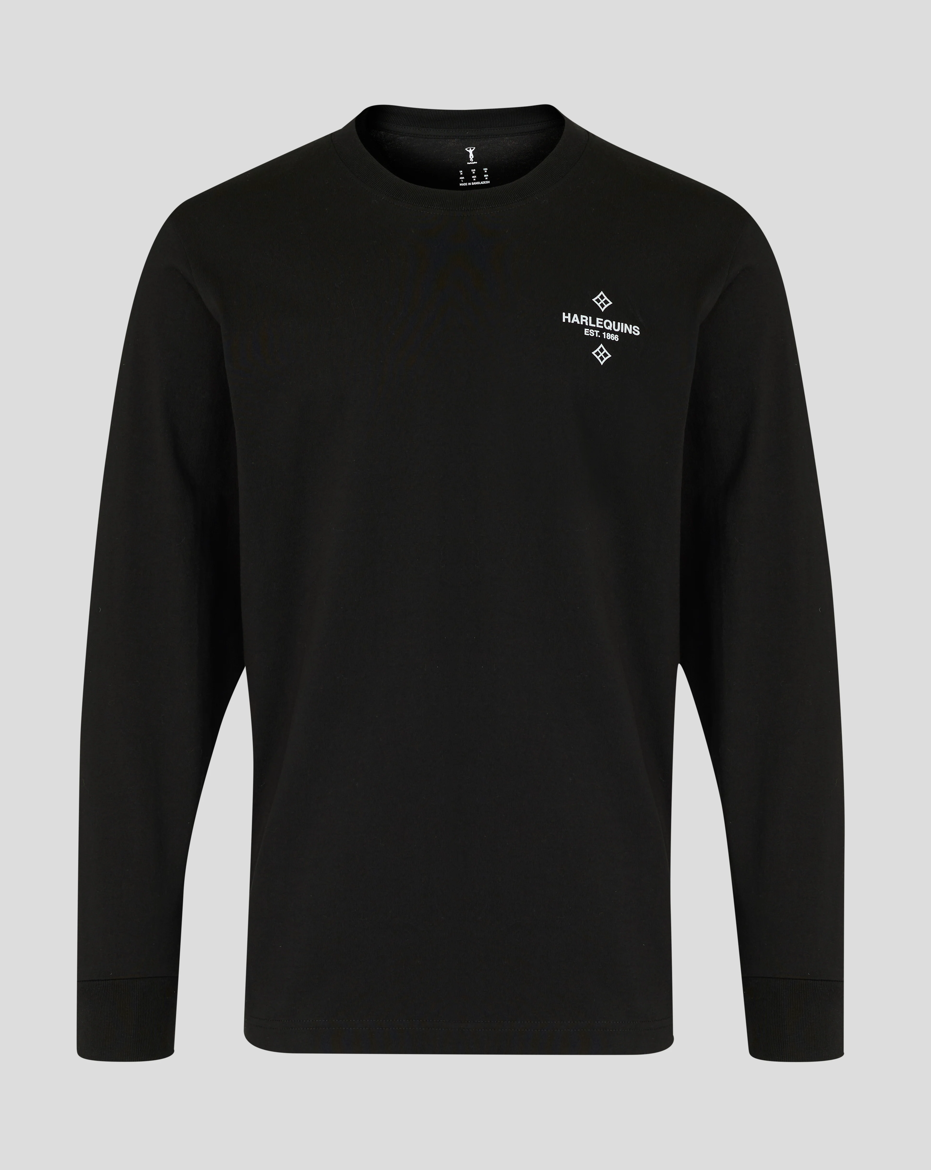 UNISEX NUNQUAM DORMIO LONG SLEEVE SHIRT- BLACK