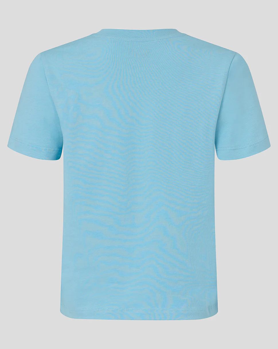 WOMENS 25/26 PRESENTATION LOGO TEE - SKY BLUE - Image 4