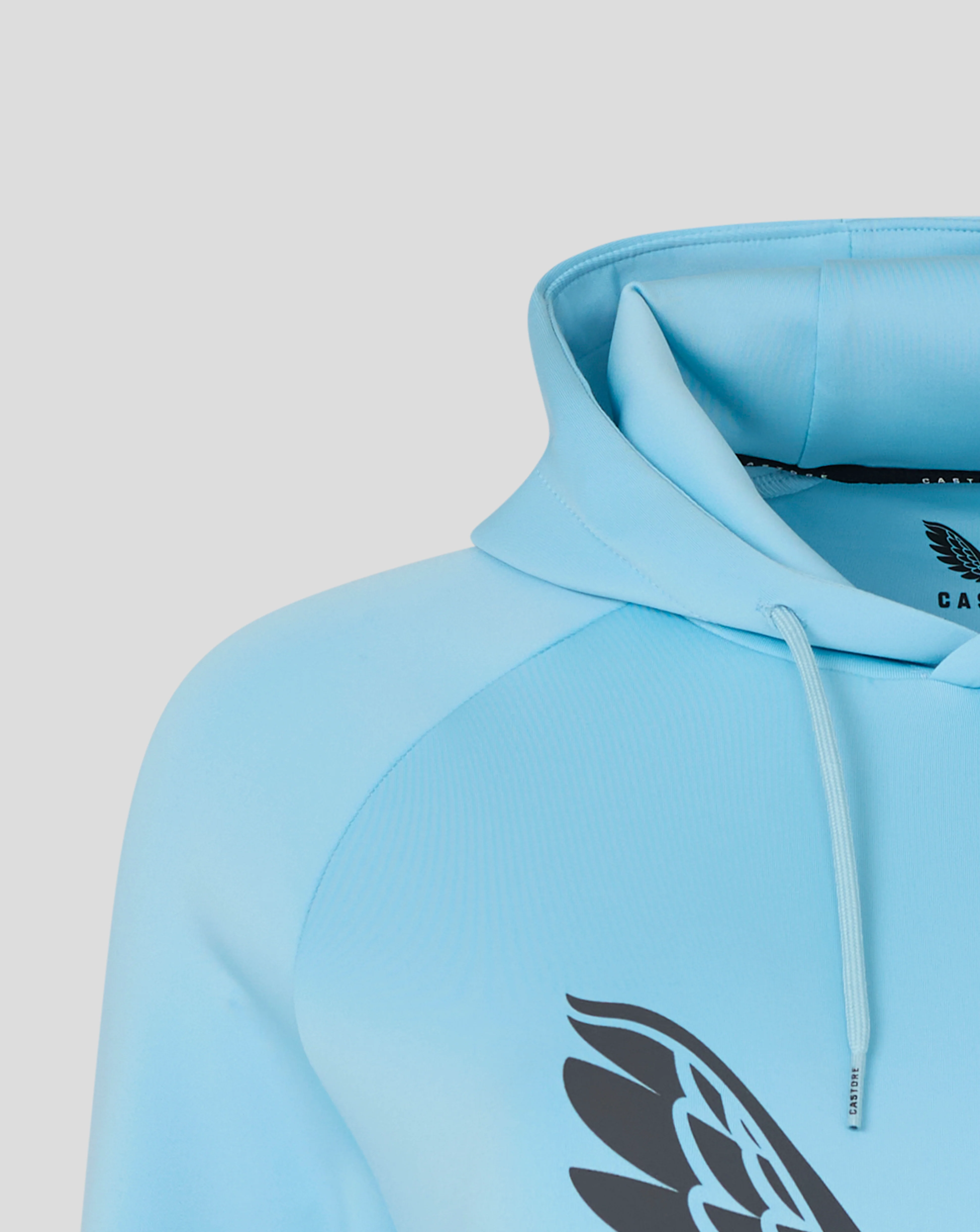 WOMENS 25/26  PRESENTATION SCUBA LOGO HOODIE - SKY BLUE - Image 3