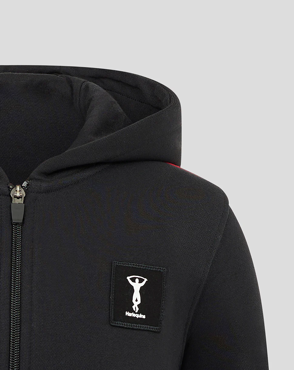 Youth Classic Full Zip Hoodie - Black - Image 4
